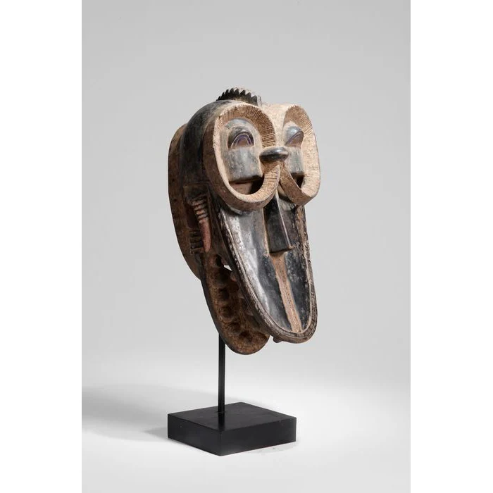 Baule Monkey Mask, Côte d'Ivoire #777 - Image 3