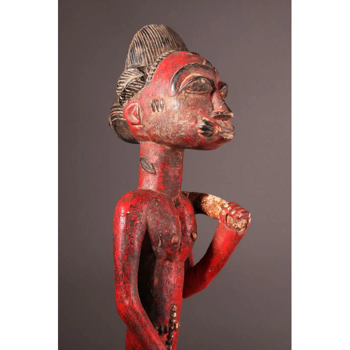 Baule Horse Rider / Equestrian  Figure, Ivory Coast - Image 6