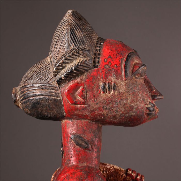 Baule Horse Rider / Equestrian  Figure, Ivory Coast - Image 9