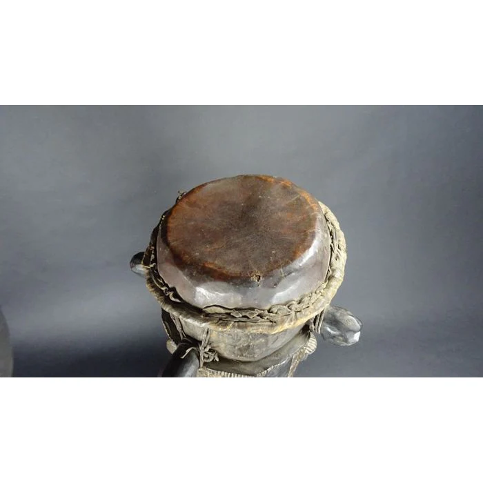 Baule Tam Tam Drum Large, Côte d'Ivoire - Image 13