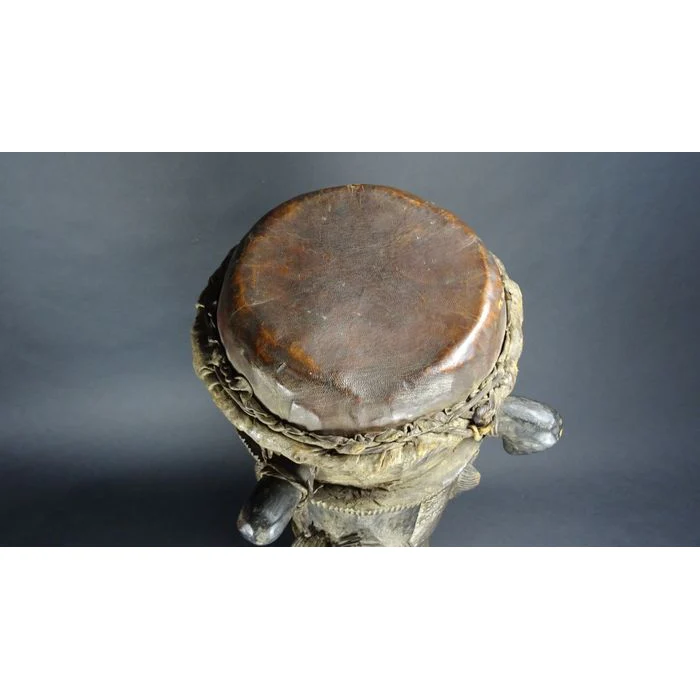 Baule Tam Tam Drum Large, Côte d'Ivoire - Image 14
