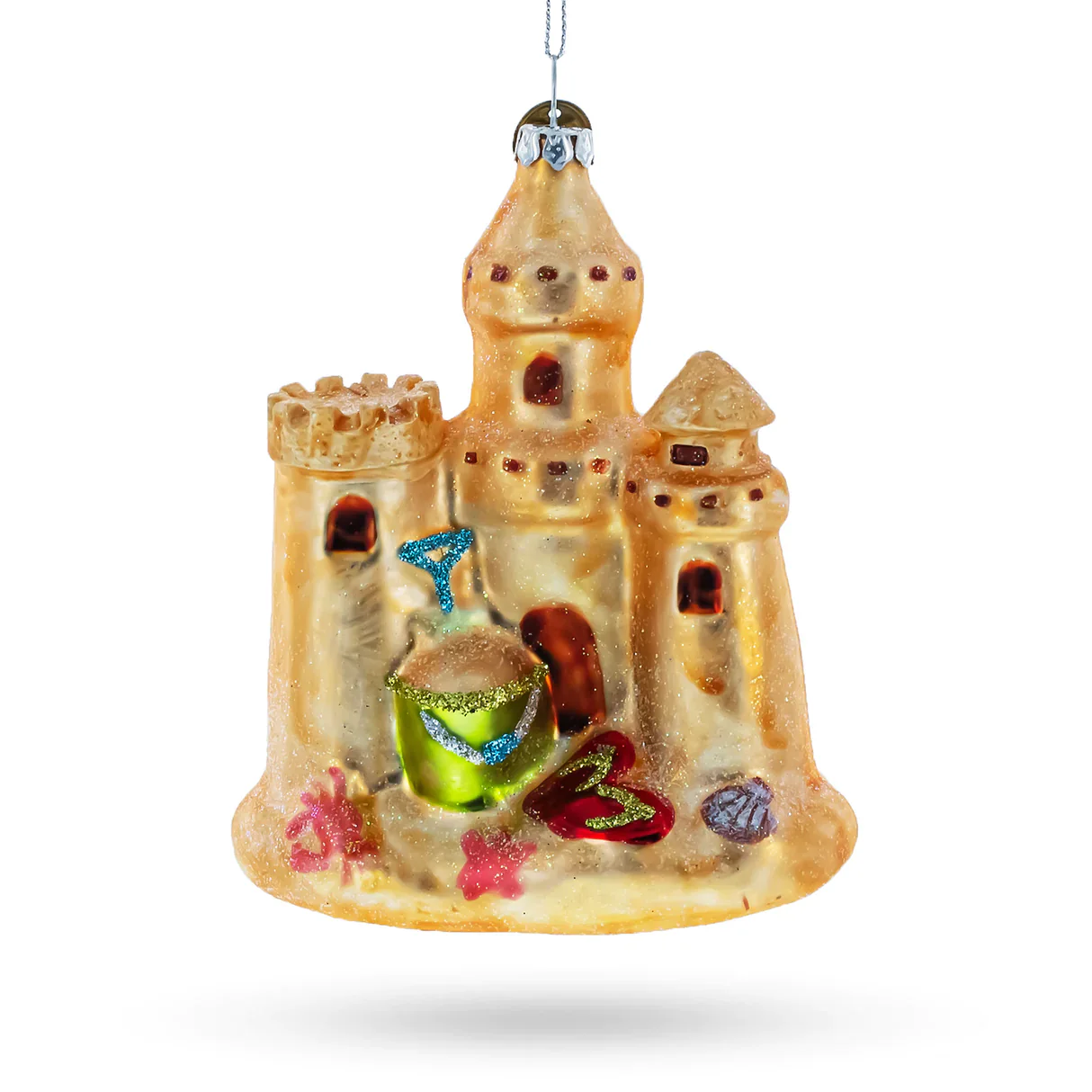 Sand Castle Fortress Ornament PS - Image 3