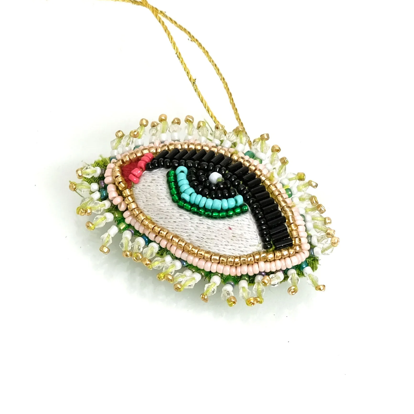 Beaded Eye Ornament - Image 4