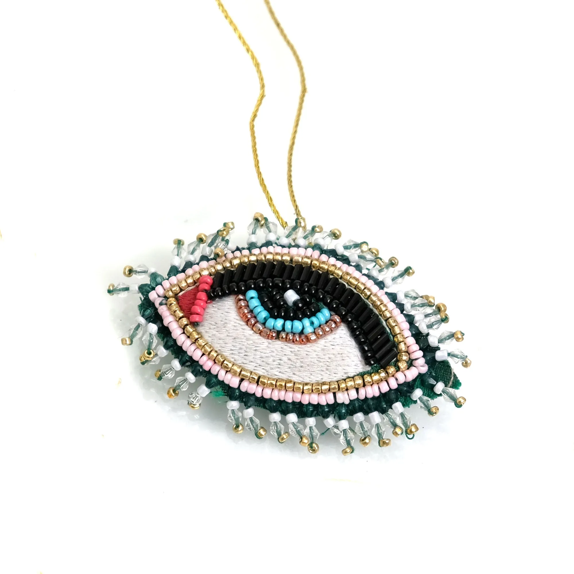 Beaded Eye Ornament - Image 5