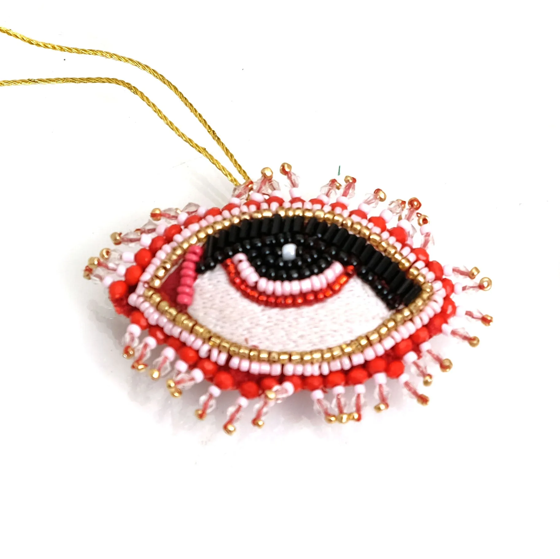 Beaded Eye Ornament - Image 7