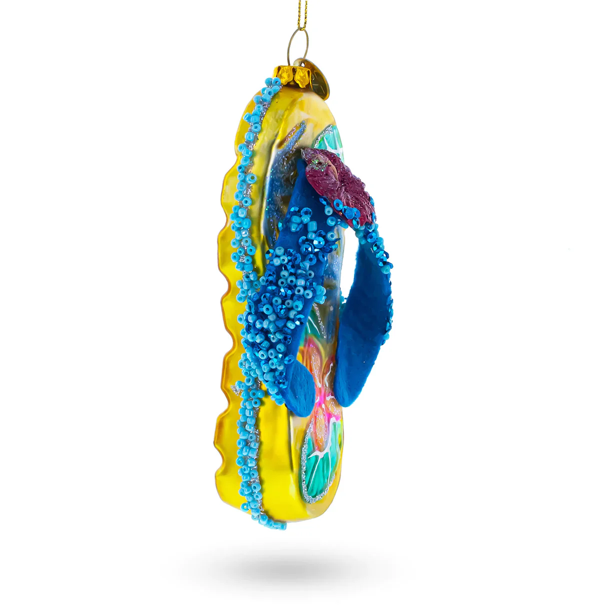 Beaded Flip Flops Ornament PS - Image 2