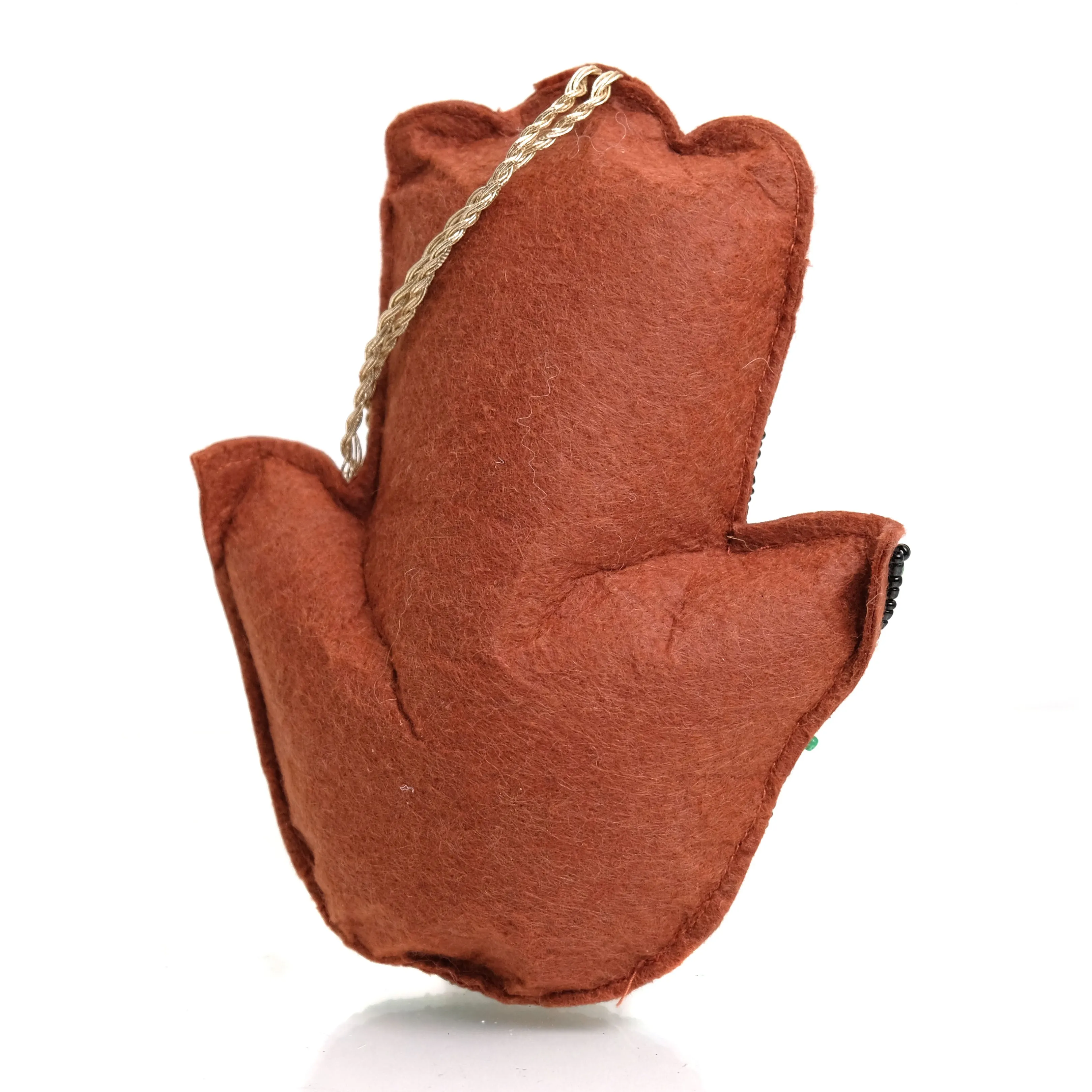 Beaded Hamsa Hand Ornament 50% OFF SALE - Image 3