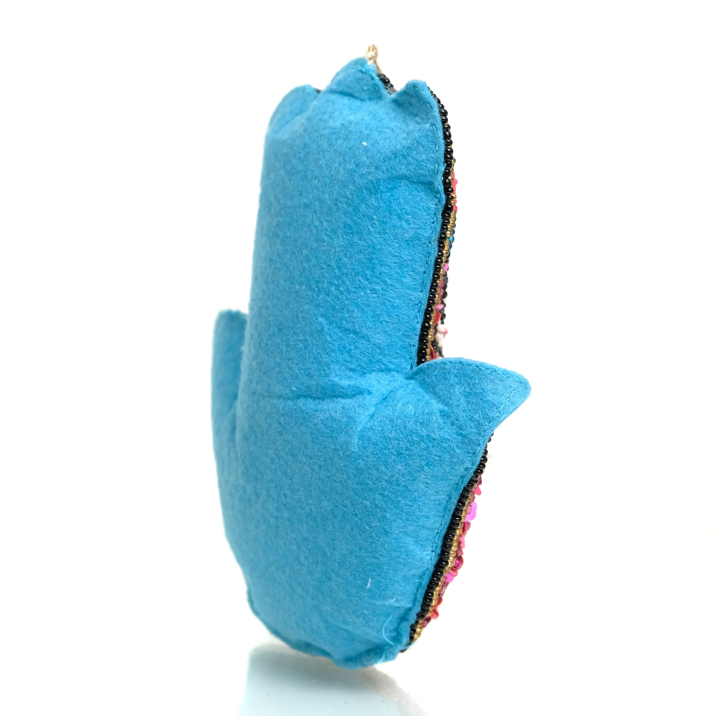 Beaded Hamsa Hand Ornament 50% OFF SALE - Image 5