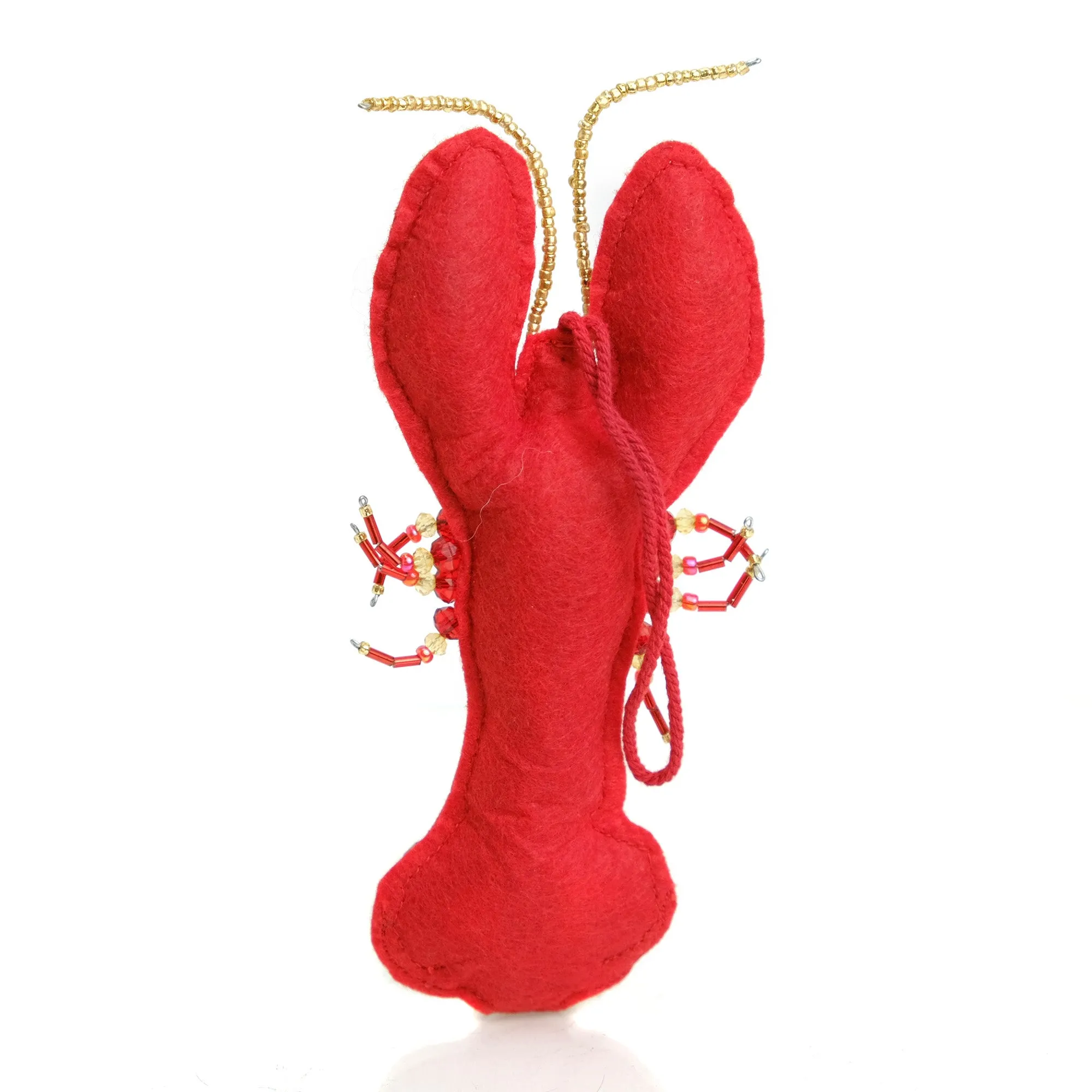 Beaded Lobster Ornament - Image 3
