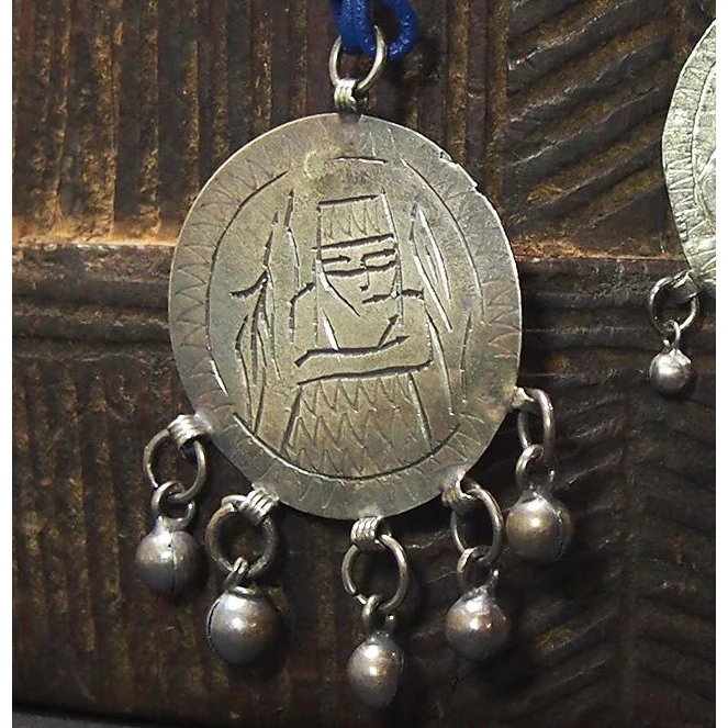 Bedouin Silver Zar Amulet, B - Image 3