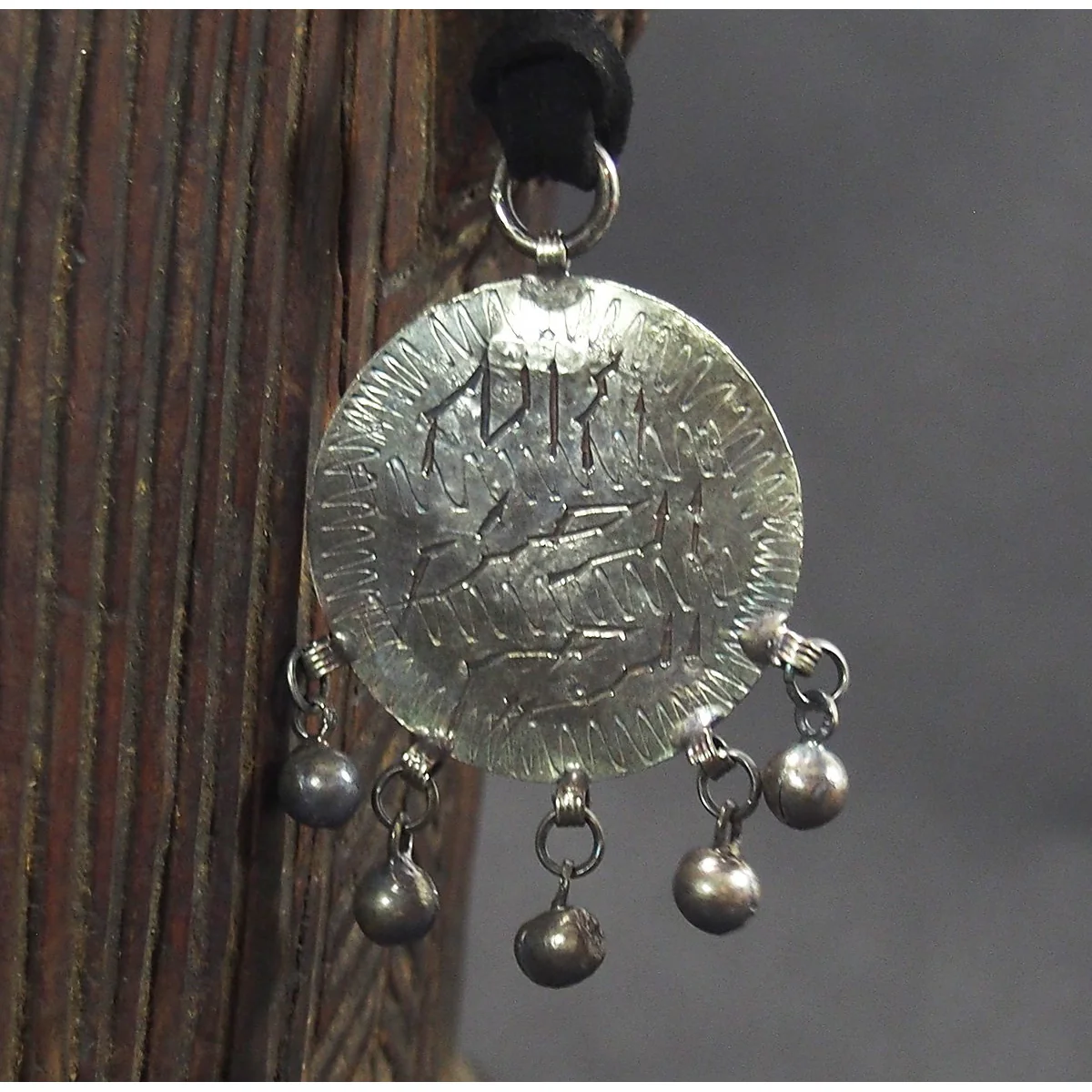 Bedouin Silver Zar Amulet, G - Image 2