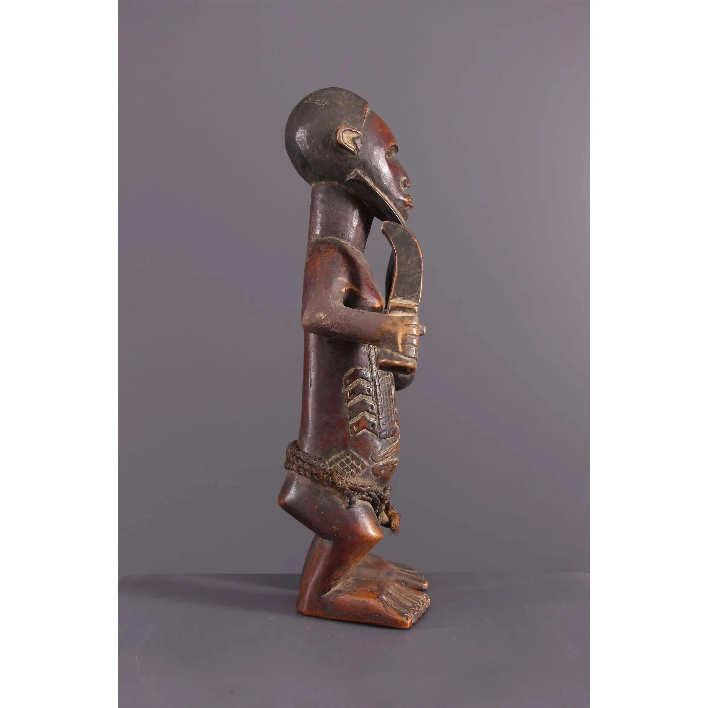Bembe Ancestor Healer Statue, Congo #991 - Image 4