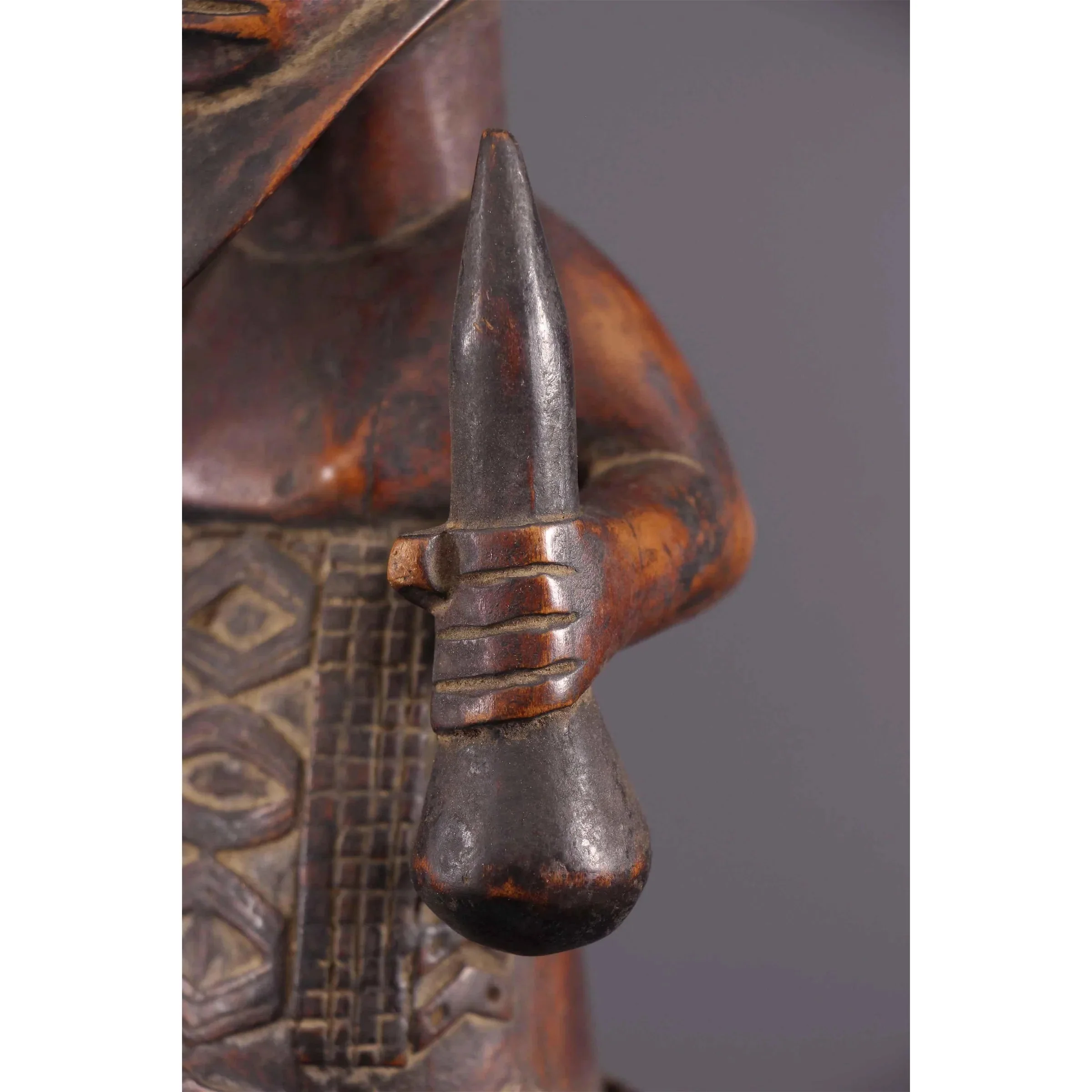 Bembe Ancestor Healer Statue, Congo #991 - Image 8