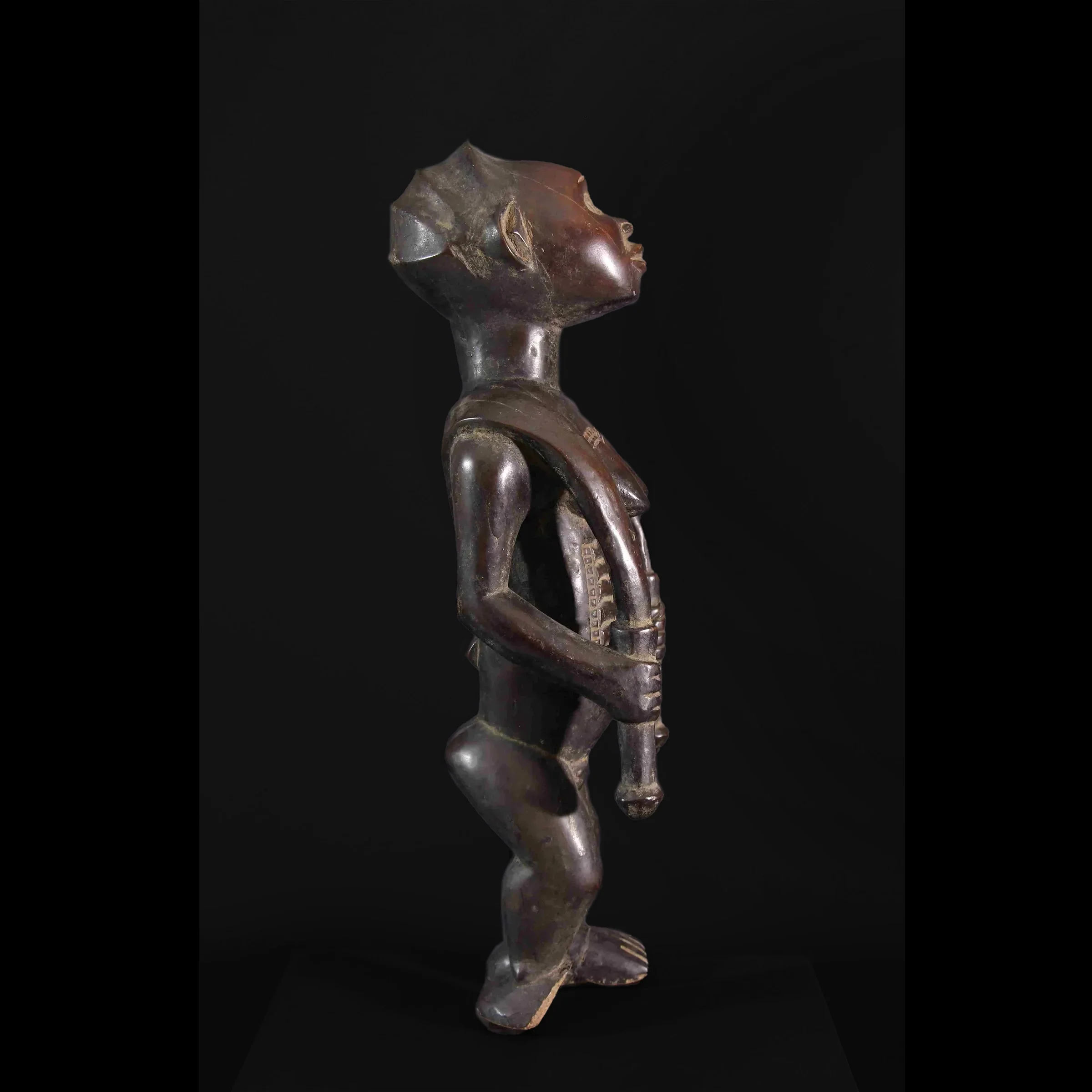 Bembe / Béembé Female Kitebi Power Figure, Democratic Republic of Congo #29 - Image 4