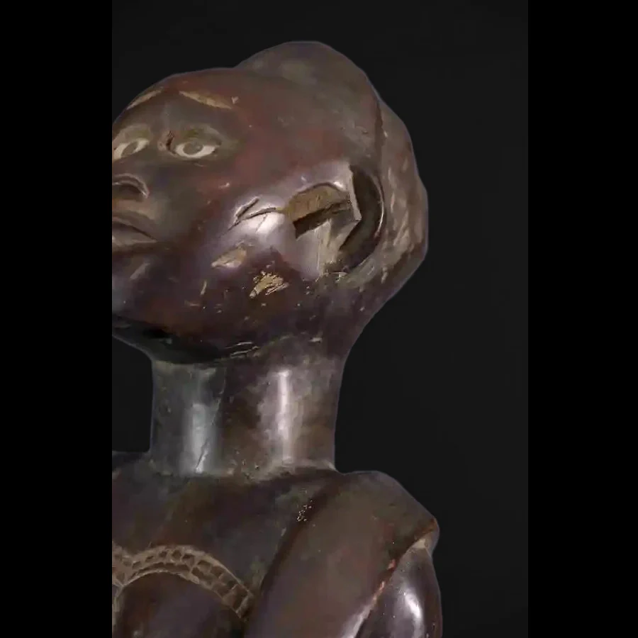 Bembe / Béembé Female Kitebi Power Figure, Democratic Republic of Congo #29 - Image 8