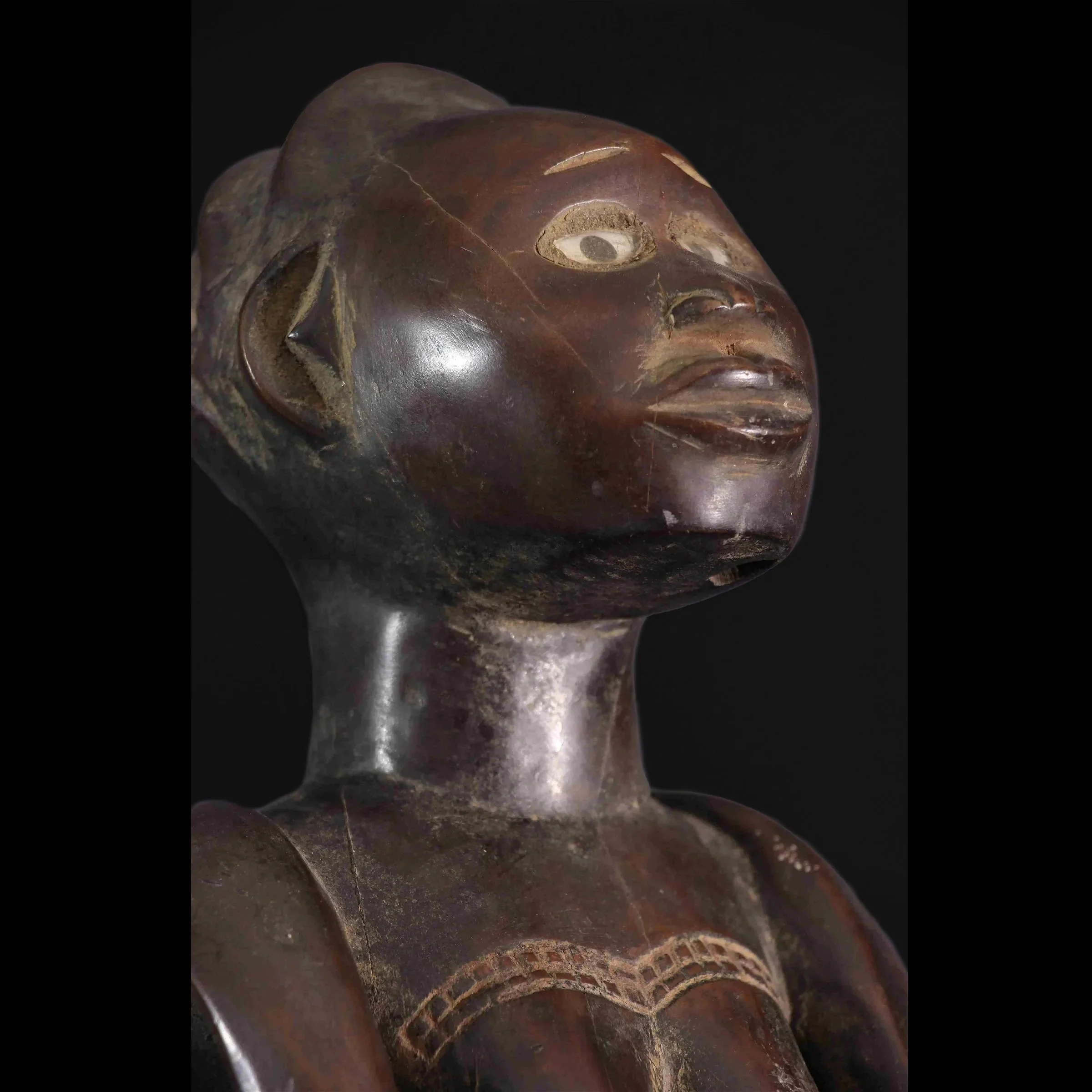 Bembe / Béembé Female Kitebi Power Figure, Democratic Republic of Congo #29 - Image 9