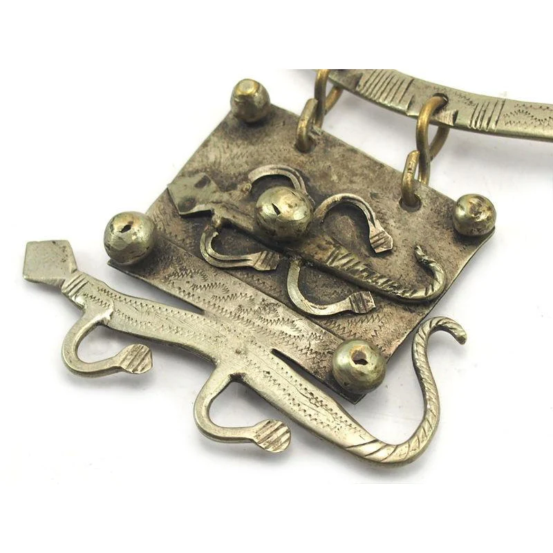 Berber Double Chameleon Torque Necklace - Image 4