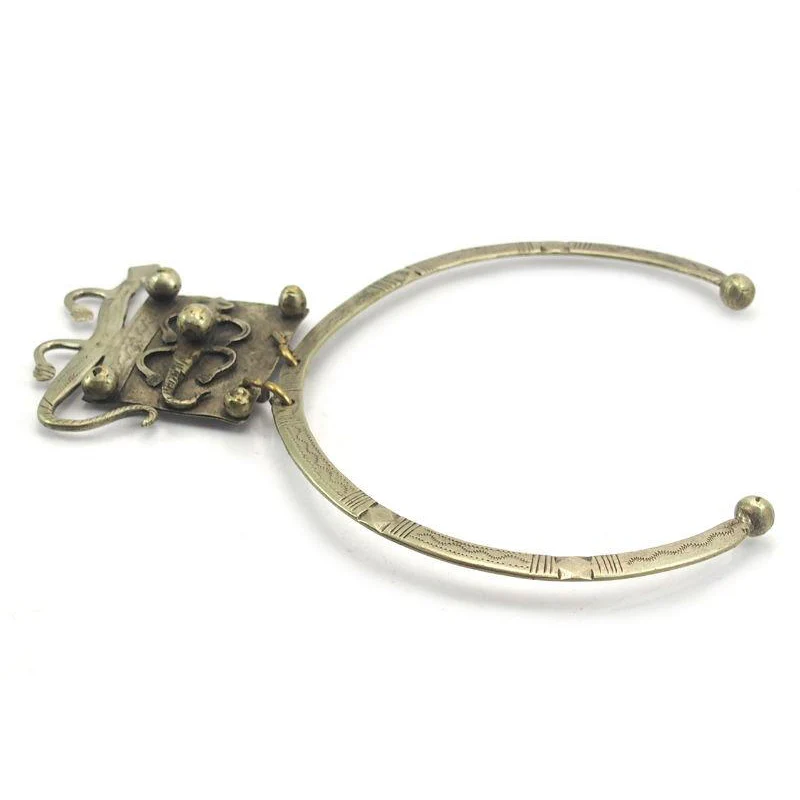 Berber Double Chameleon Torque Necklace - Image 5