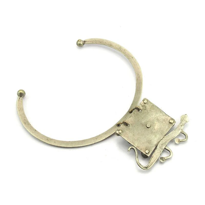 Berber Double Chameleon Torque Necklace - Image 6