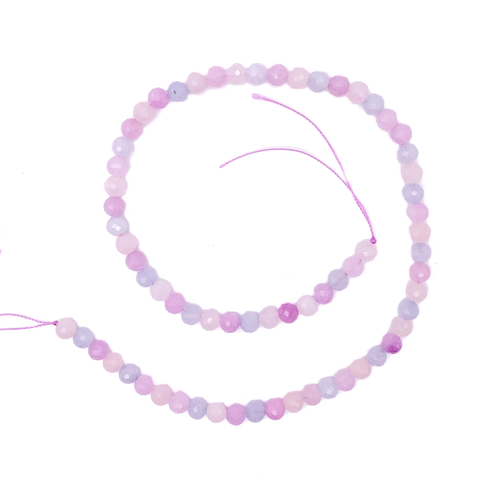Beryl Mix 6mm Faceted Rounds Bead Strand - Image 2