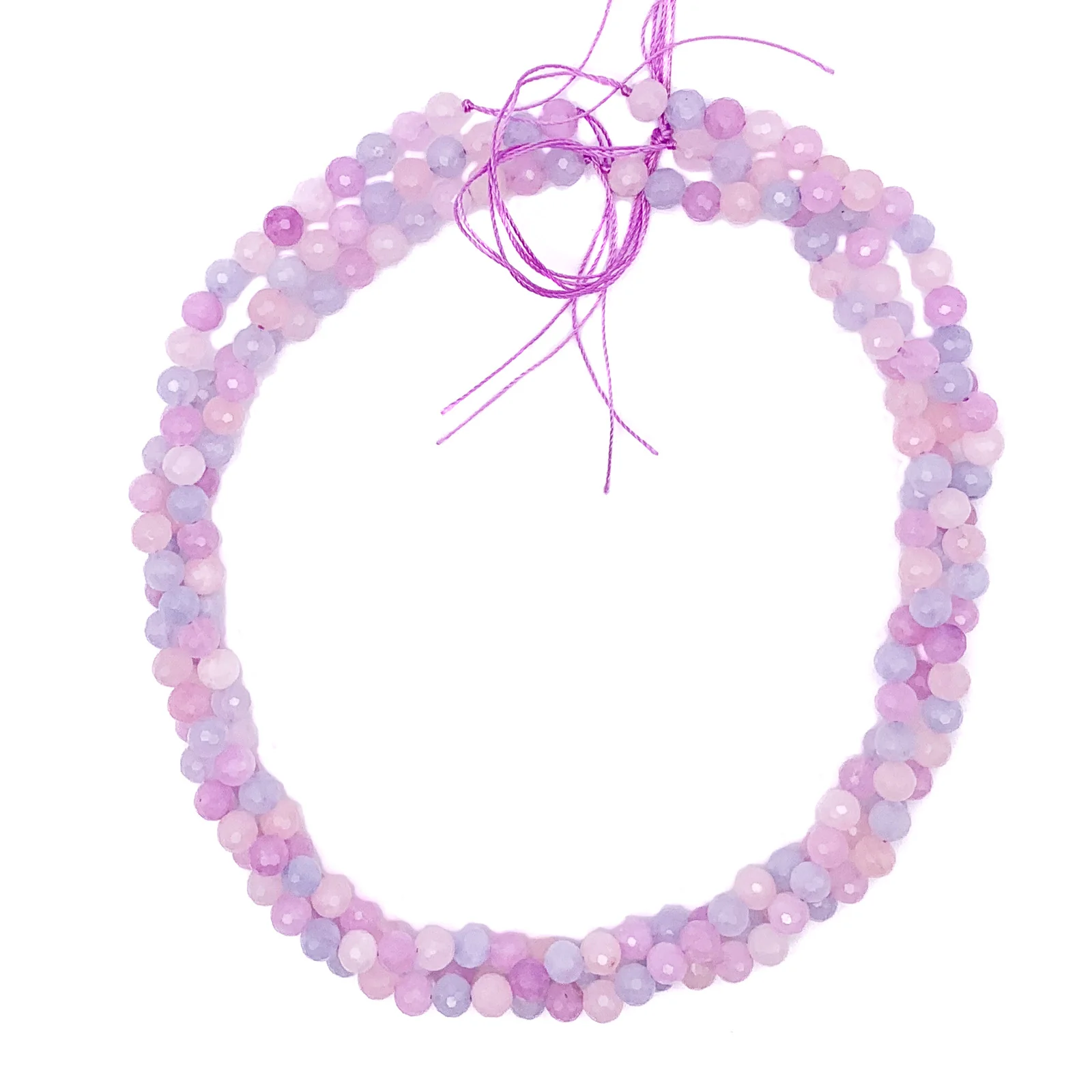 Beryl Mix 6mm Faceted Rounds Bead Strand - Image 4