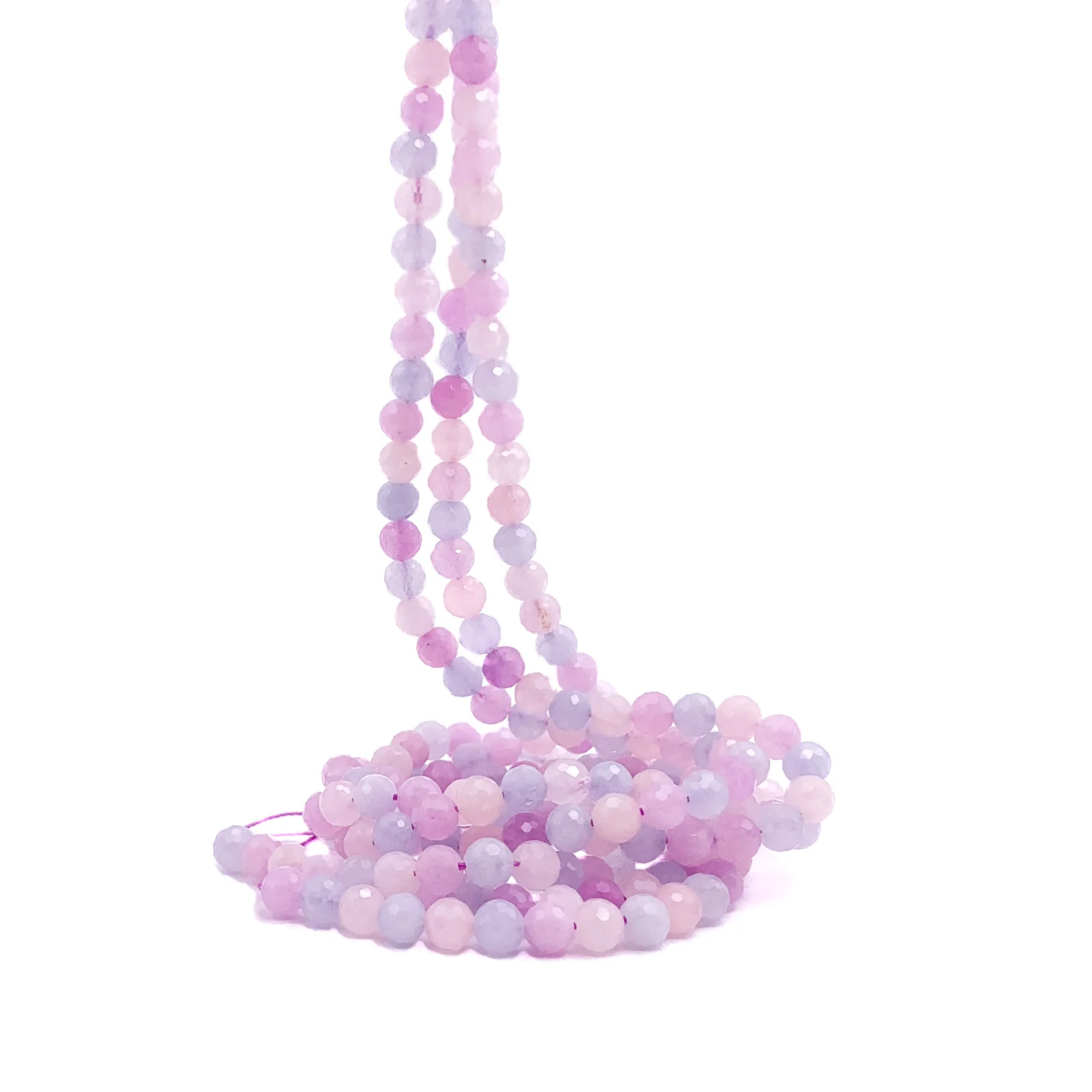 Beryl Mix 6mm Faceted Rounds Bead Strand - Image 7