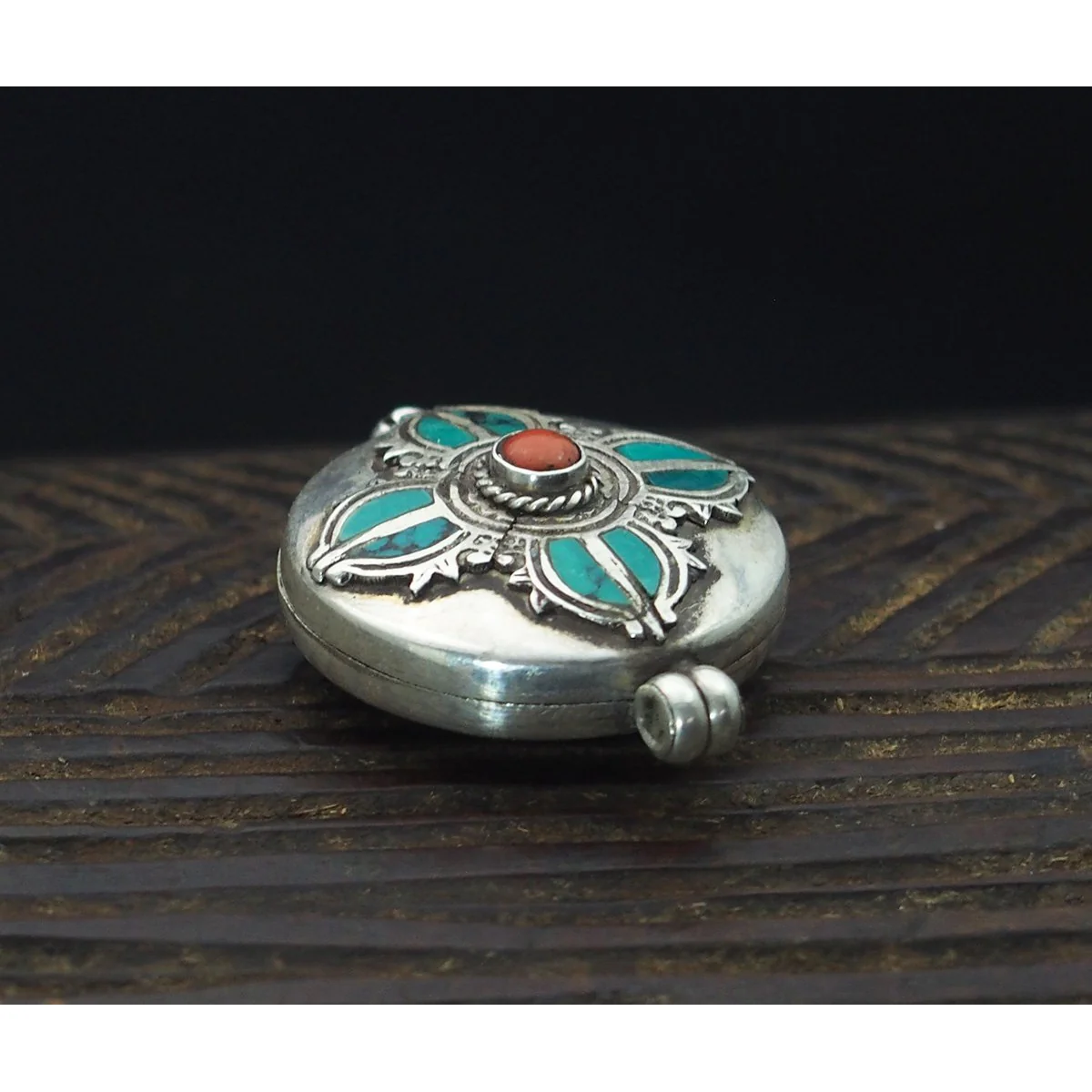 Bhutanese Silver Pendant - Image 3