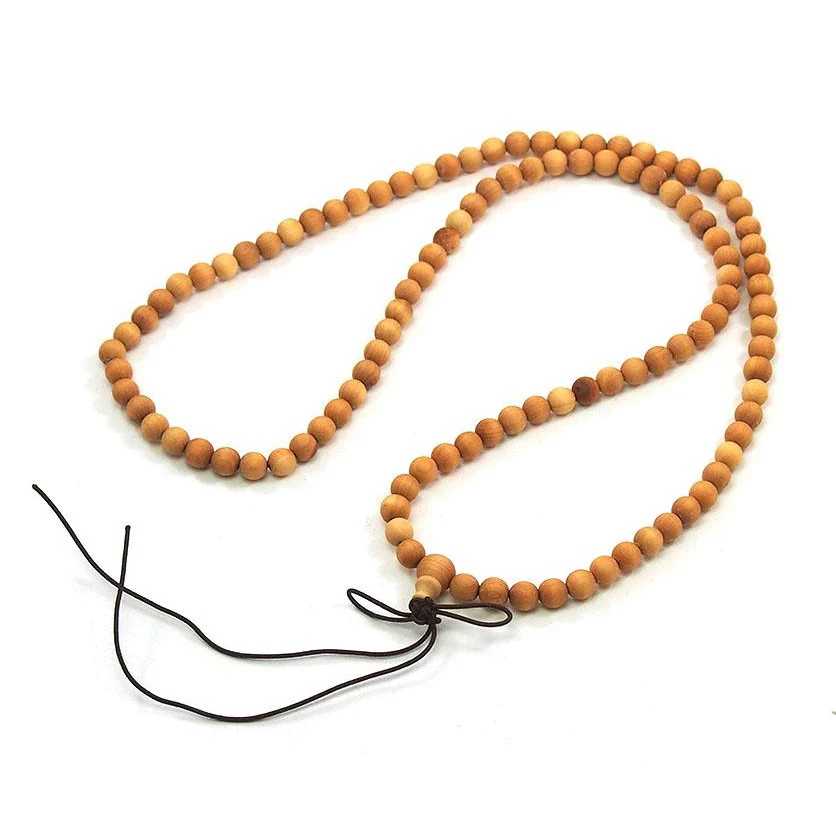 Blonde Sandalwood 6mm Mala from Southwest Australia - Image 3