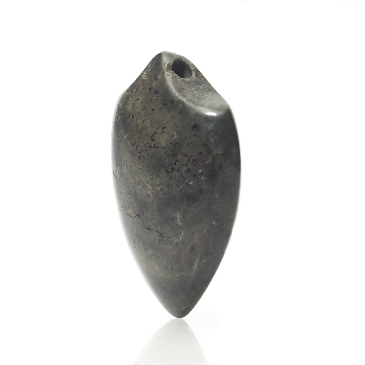 Bloodstone/Agate Heart Pendant, A - Image 2
