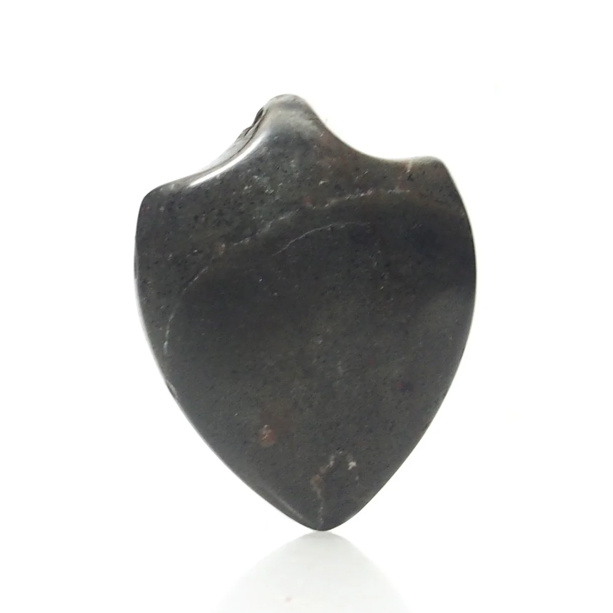 Bloodstone/Agate Heart Pendant, A - Image 3