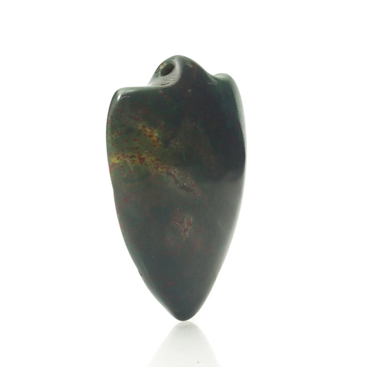 Bloodstone Heart Pendant, I - Image 2