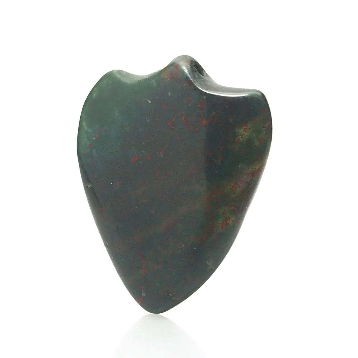 Bloodstone Heart Pendant, I - Image 3