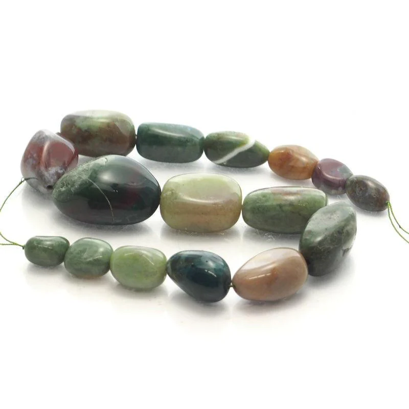 Bloodstone Fine Tumbled Nugget Strand (Option 1) - Image 4