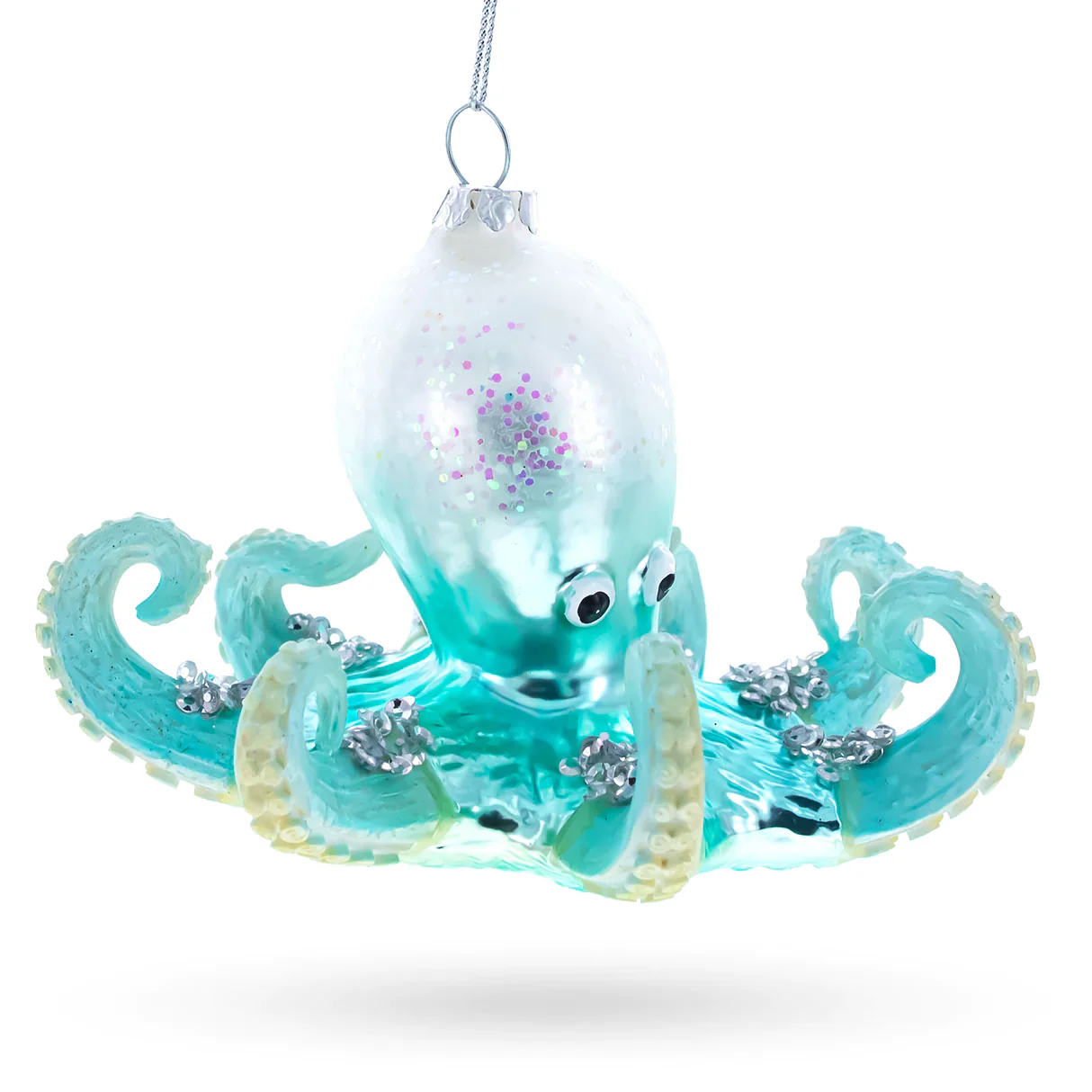 Blue Opulence Octopus Ornament PS - Image 2