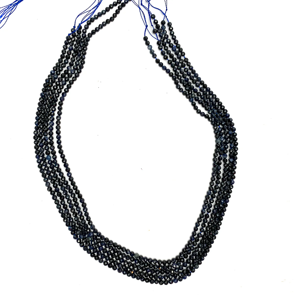 Blue Madagascar Sapphire 3mm Faceted Rounds - Image 4