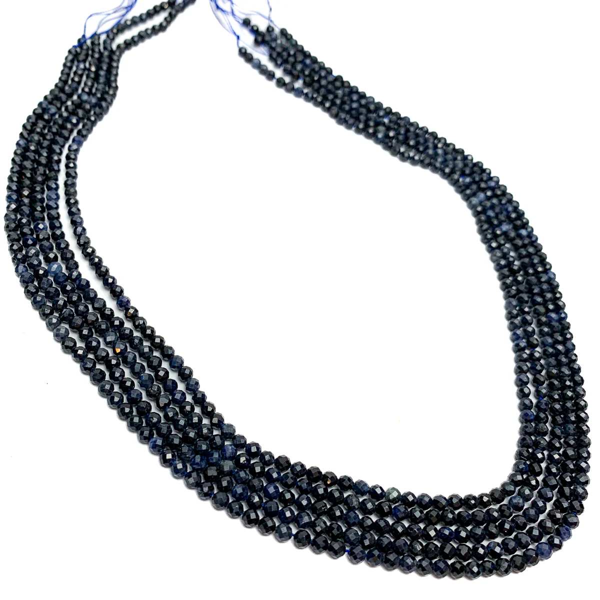 Blue Madagascar Sapphire 3mm Faceted Rounds - Image 5