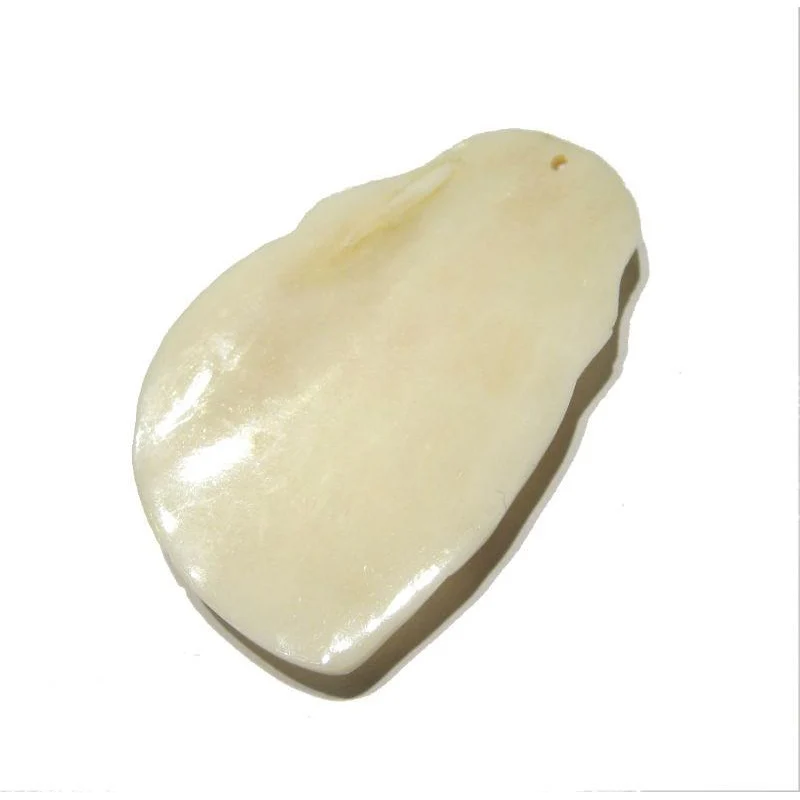 "Loving Mother" Maternity/ Nursing Hand Carved Cow Bone Pendant 2 - Image 4