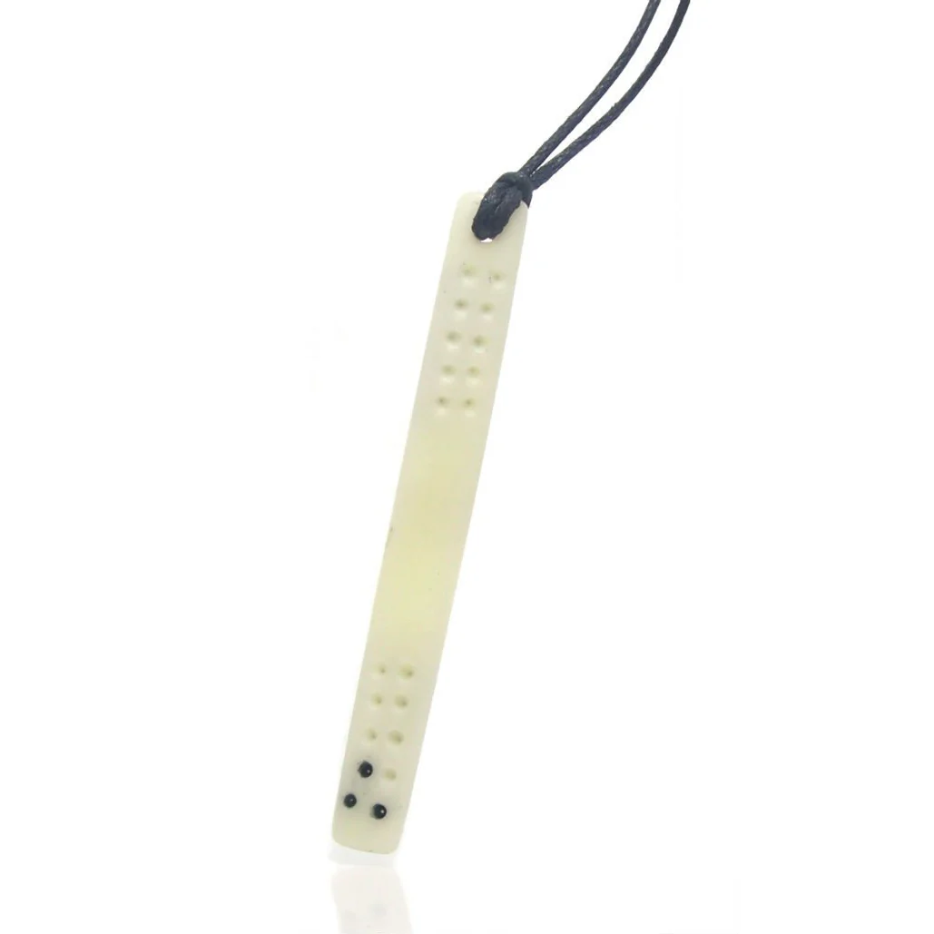Bone Pendant Shamanic Die Necklace 2 - Image 3