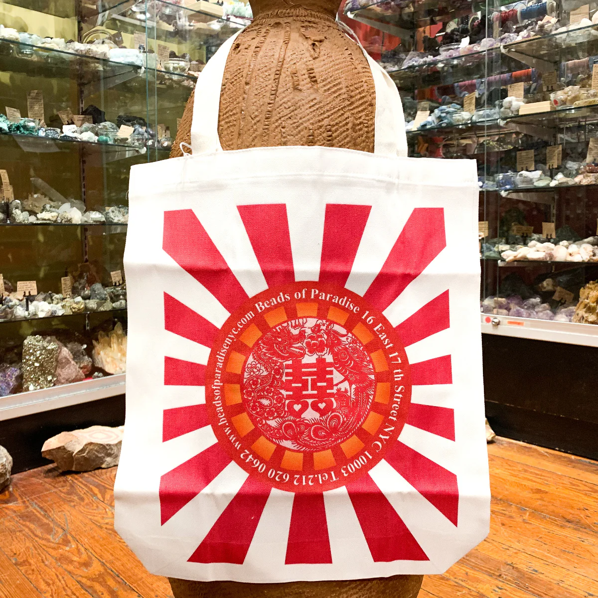 BoP Logo Double Happiness Dragon & Phoenix Tote Bag - Image 2