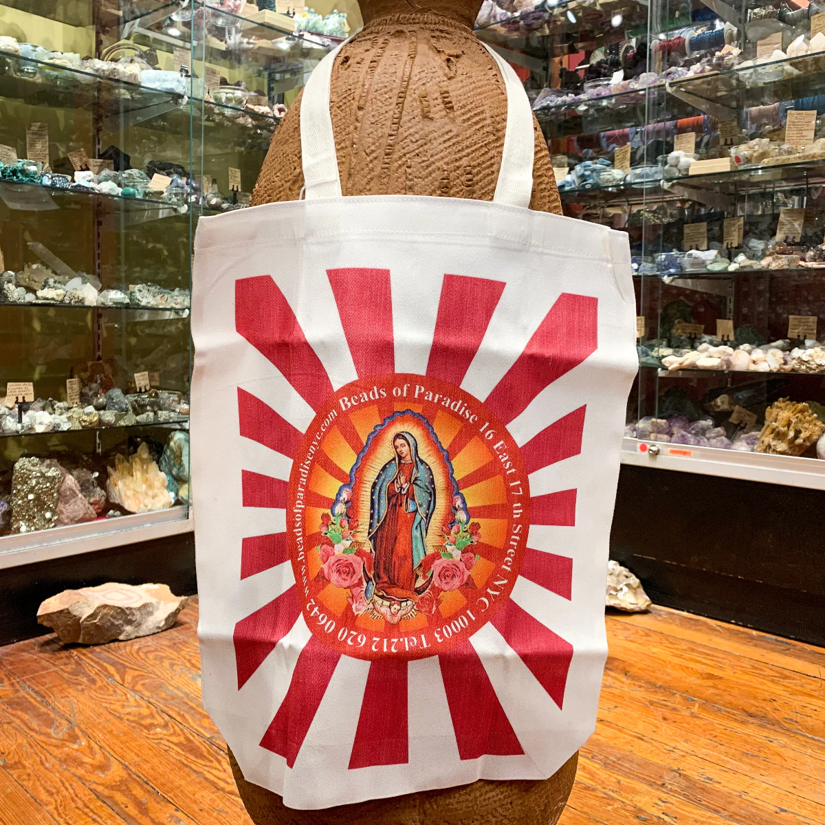 BoP Logo Our Lady of Guadalupe Tote Bag - Image 2