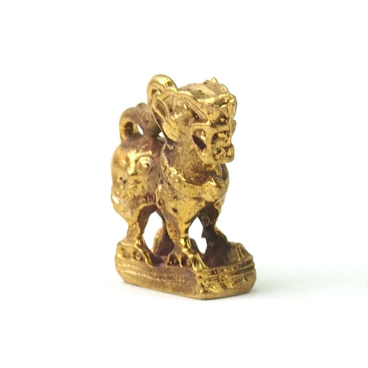 Brass Dragon Statue/Pendant - Image 2