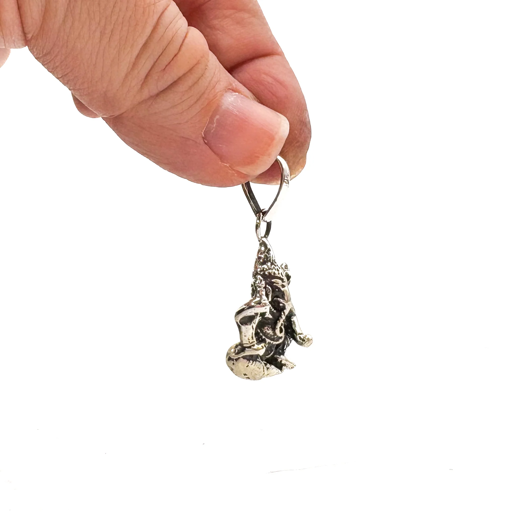 Brass Ganesha Pendant Amulet - Image 4