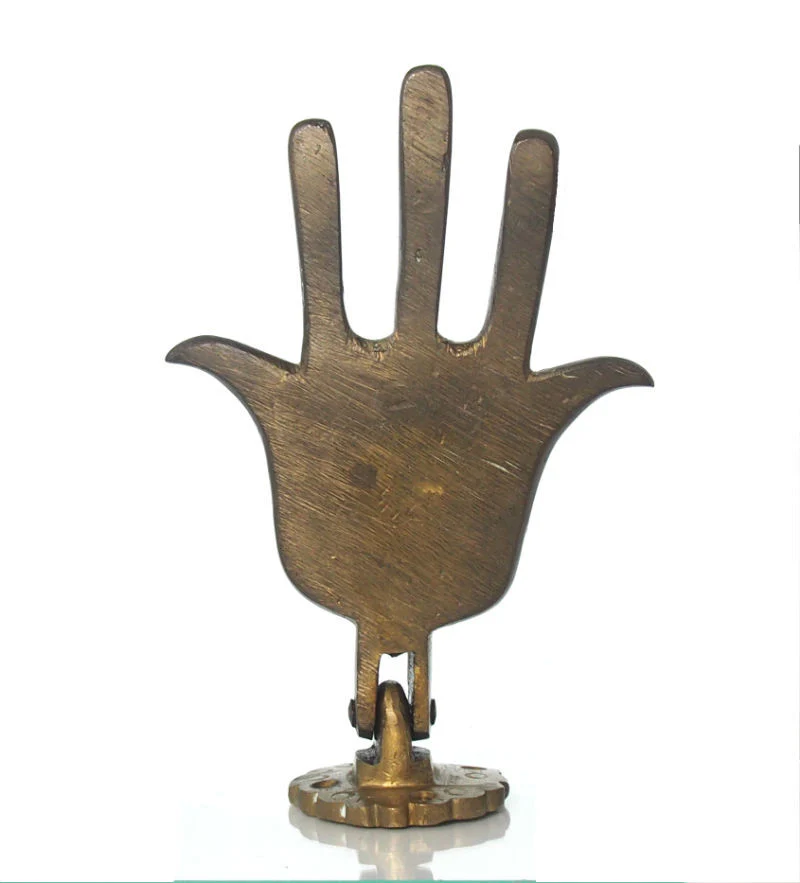 Brass Hamsa Door Knocker - Image 2