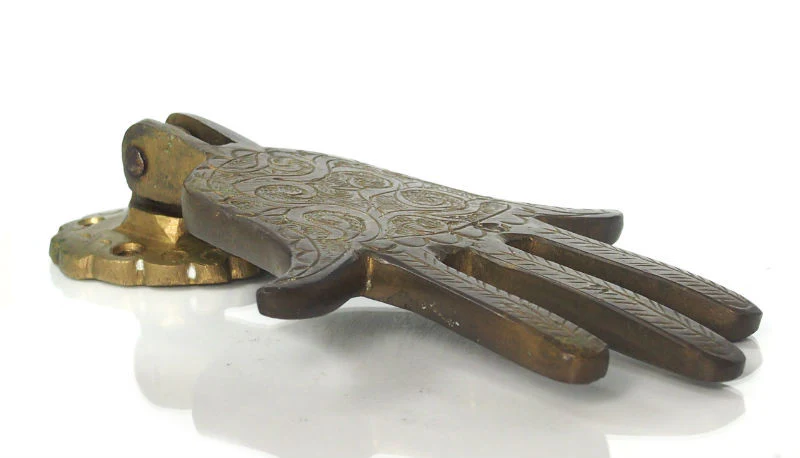 Brass Hamsa Door Knocker - Image 3