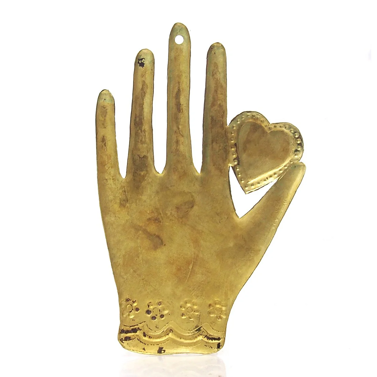 Brass Milagro Hand, A - Image 2