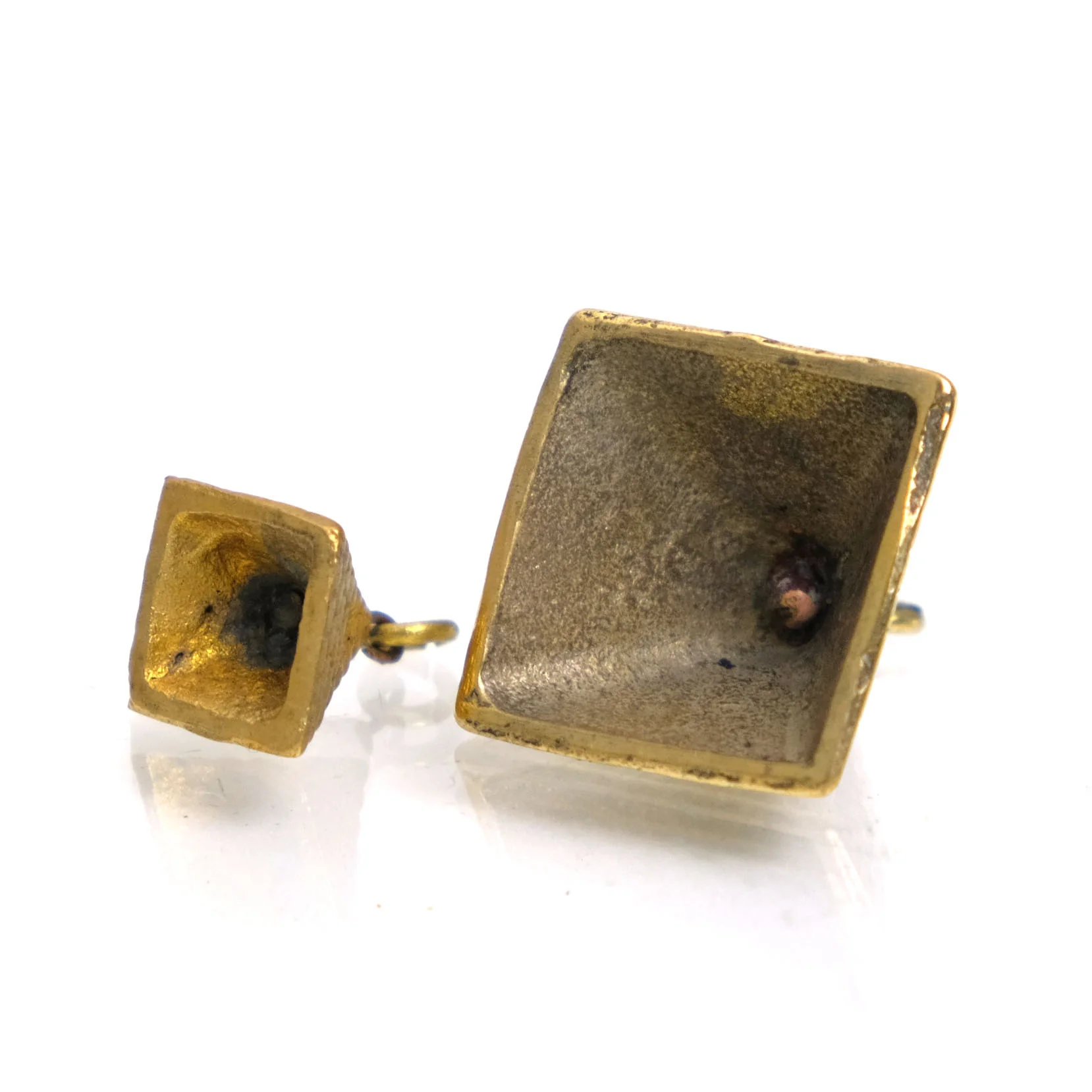 Brass Pendant, Pyramid - Image 5