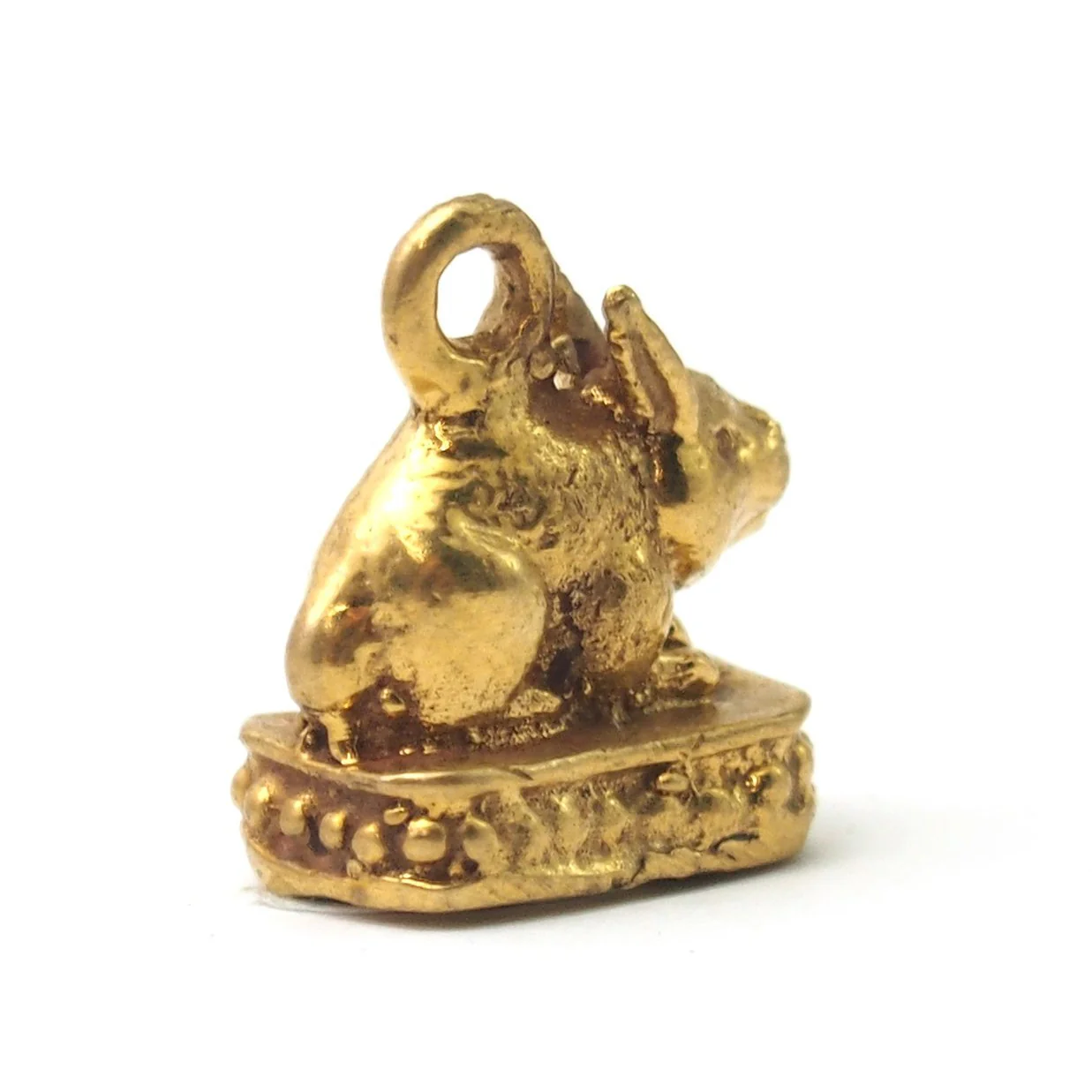 Brass Rabbit Pendant - Image 2