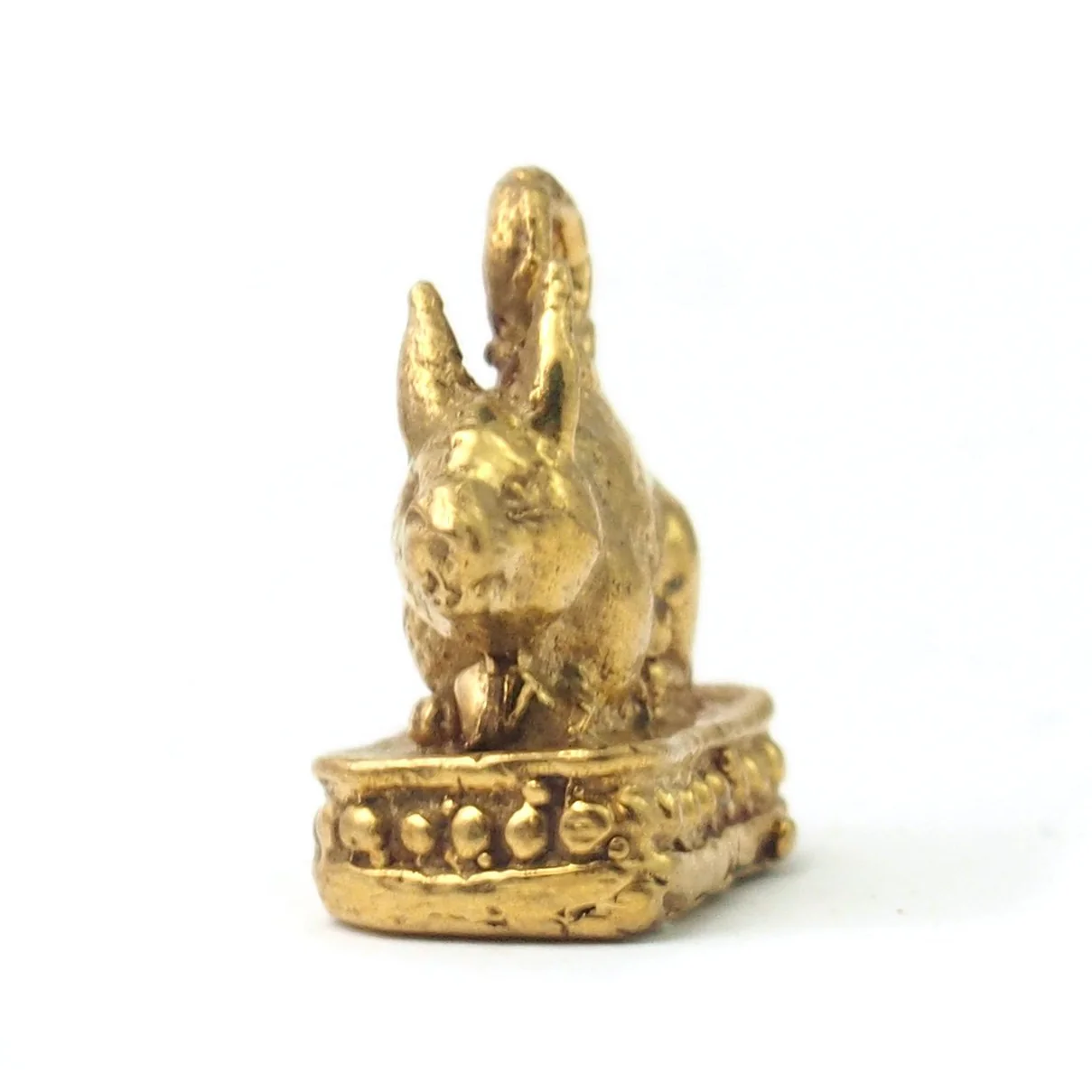 Brass Rabbit Pendant - Image 3