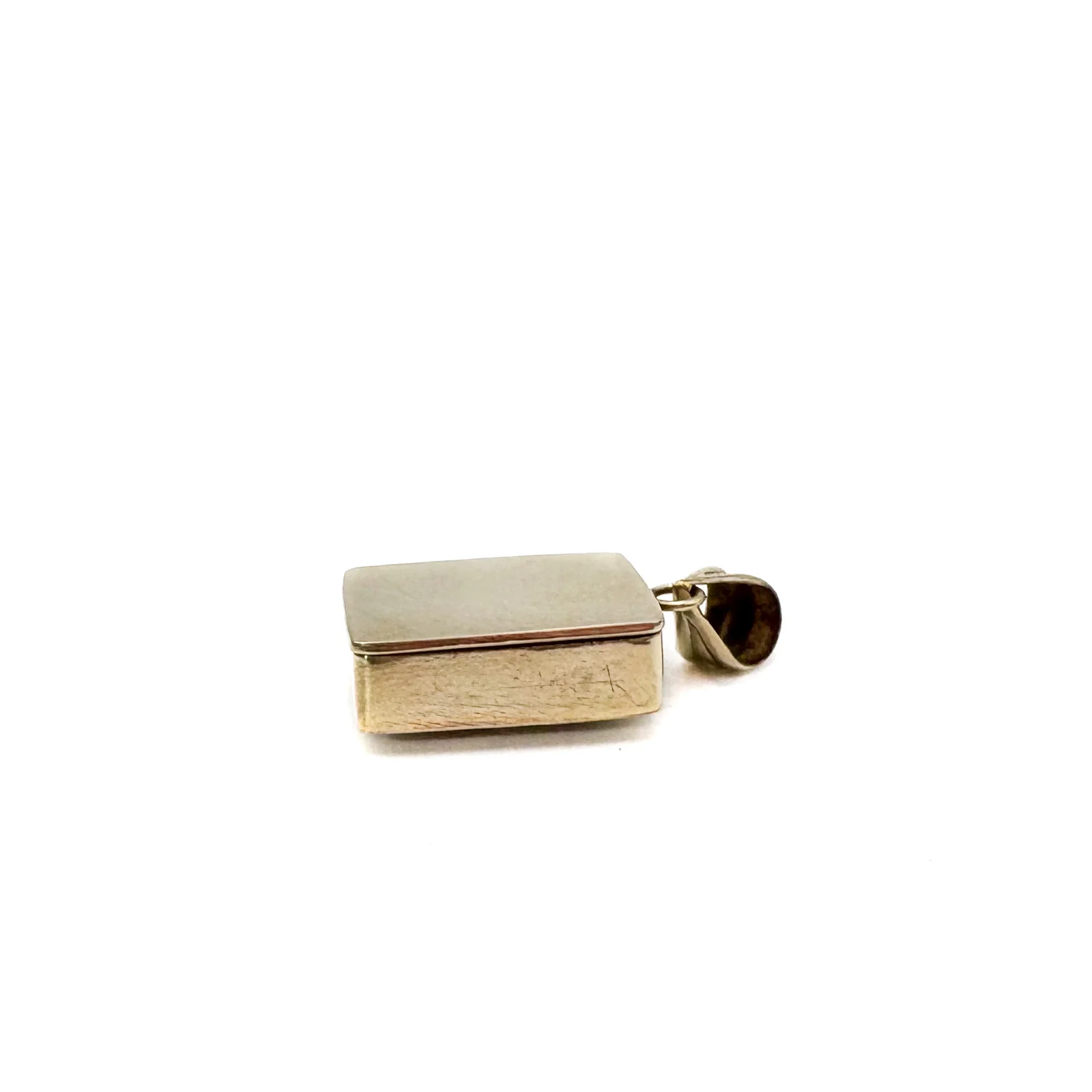 Brass Square Dorje Gau Locket Pendant Amulet - Image 6