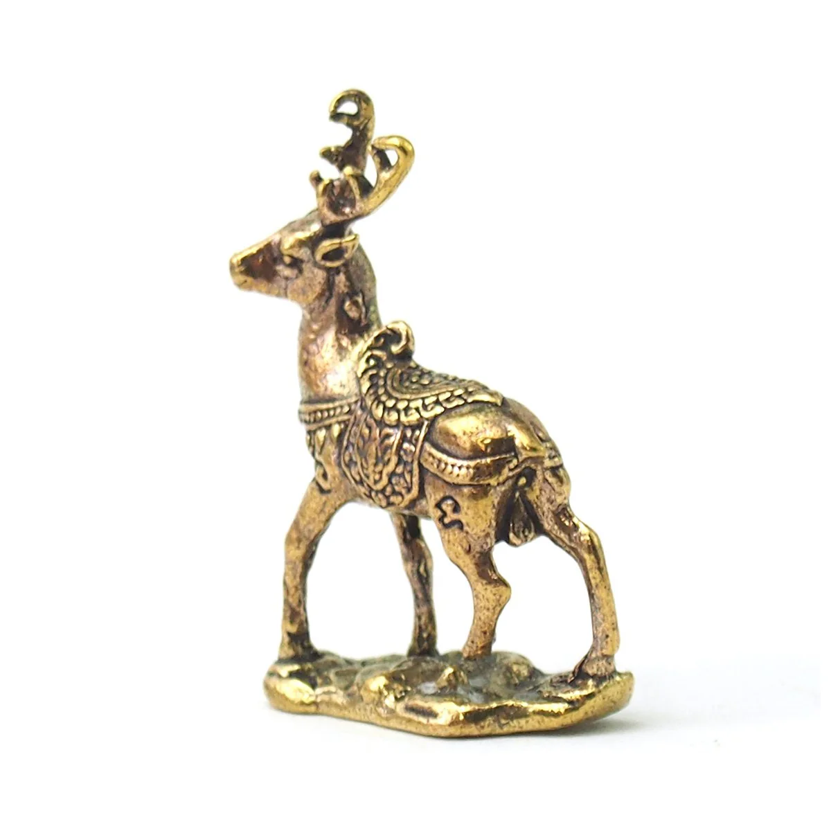Brass Stag Statue - Image 2